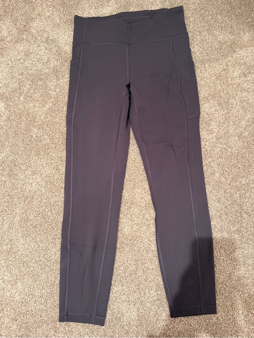 High-Rise dark gray Performance Leggings for Women